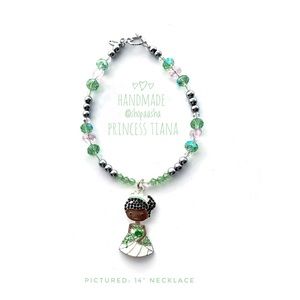 💁‍♀️ HP🥇 Princess Tiana Heart Necklace